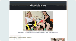 Desktop Screenshot of glovemansion.net